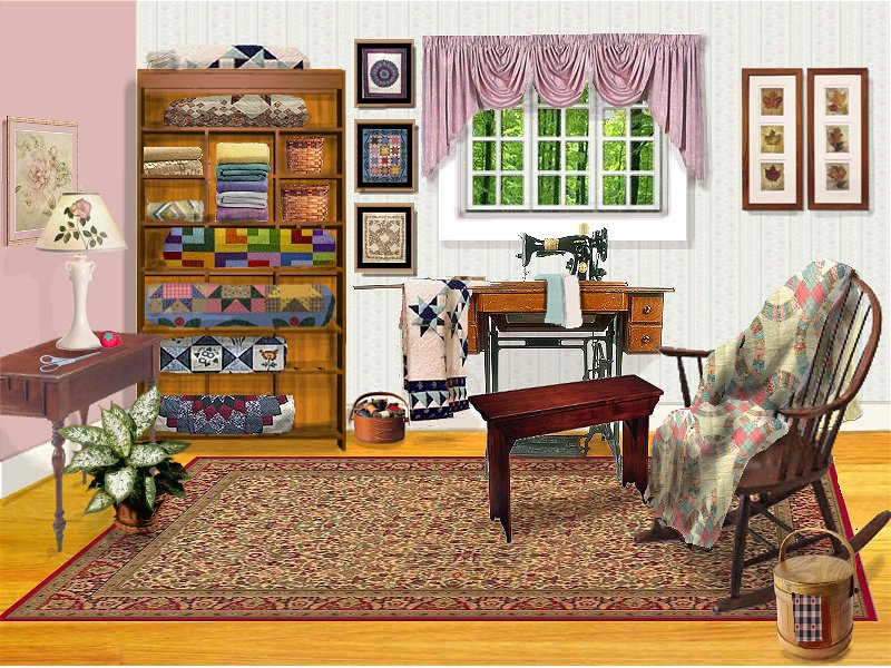 Sewing Room by L.K. Howard